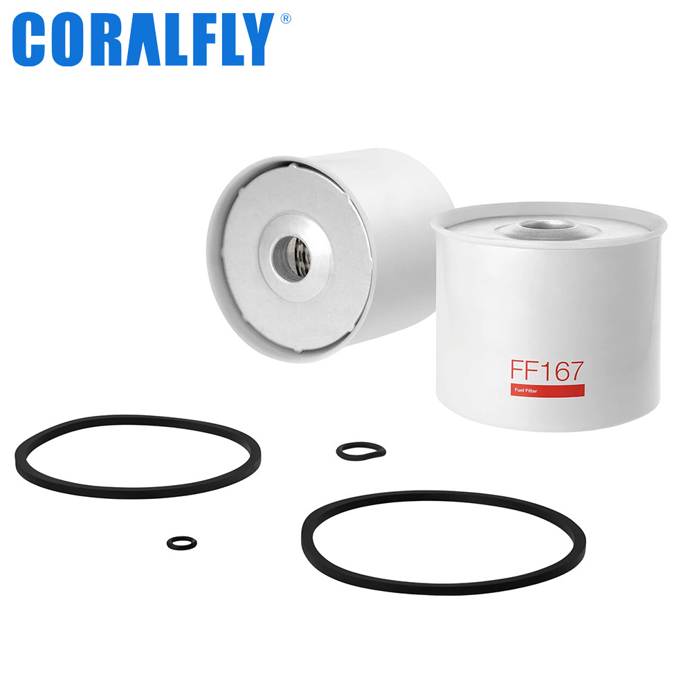 Cartridge Style CORALFLY FF167 Fuel Filter Cellulose Media
