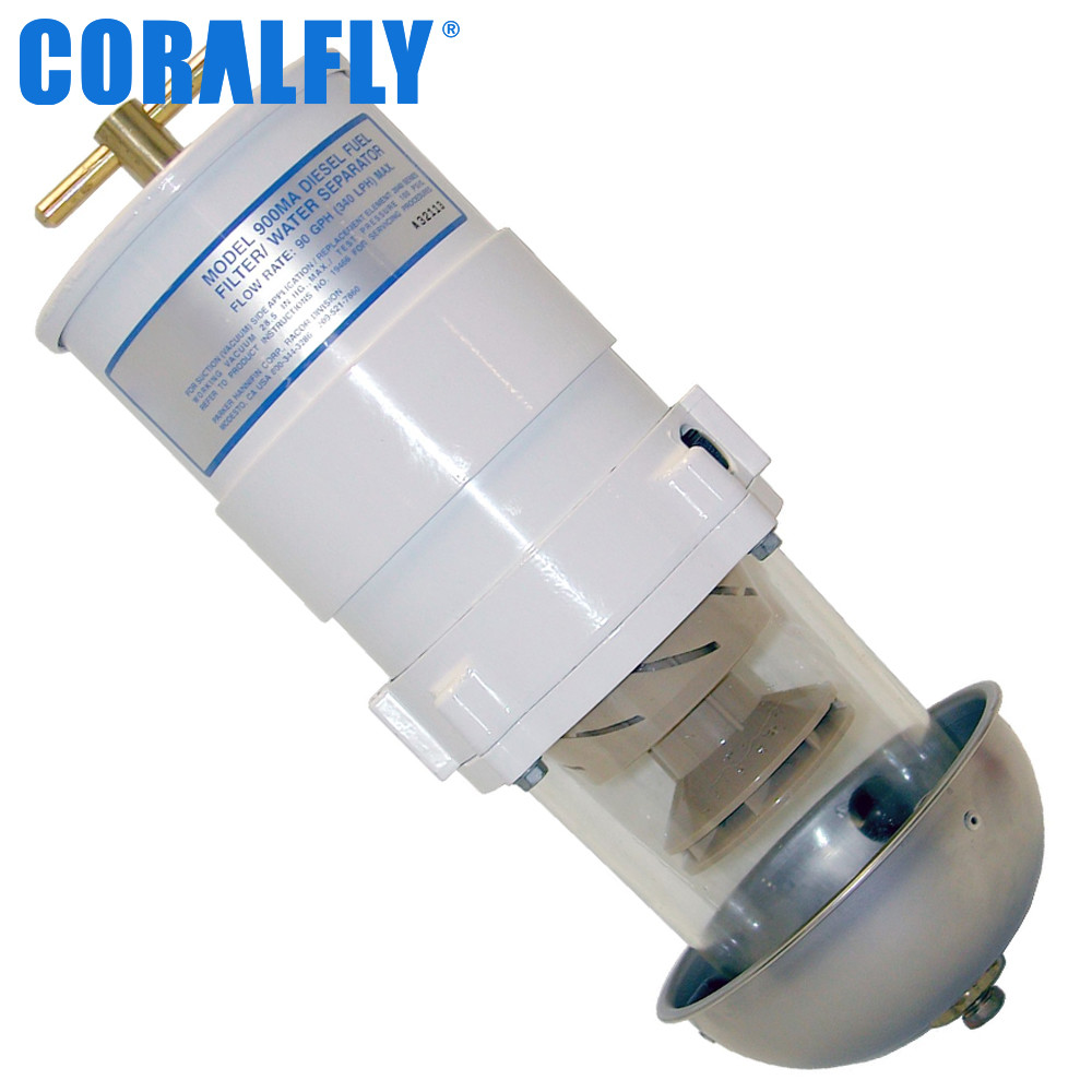 Dual Racor Ma900 Racor 900ma Diesel Water Separator Cellulose Media