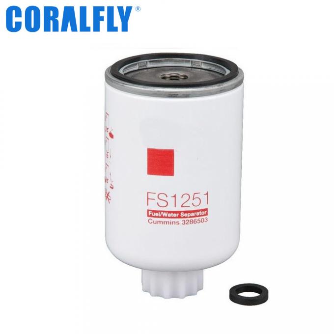 Fs1251 P550248 1J43043060 PL150 Fleetguard Fuel Water Separator Filter ...